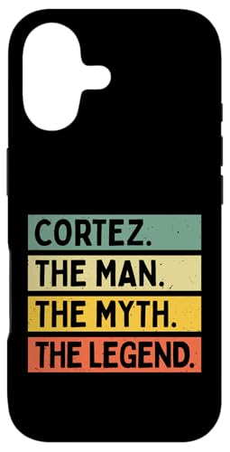 Cortez The Man The Myth The Legend�ʔ������O������p �X�}�z�P�[�X iPhone 17 �p
