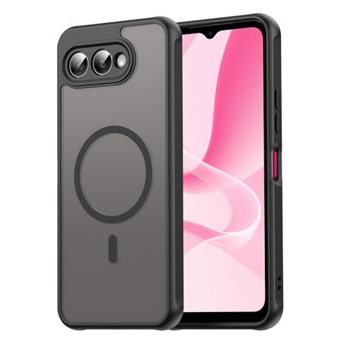 Image of Compatible with T-Mobile Revvl 8 Case Cover,Compatible with MagSafe,Anti-Fall,Compatible with T-Mobile T Phone 3 5G Cell Protective Phone Case Black