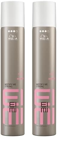 Wella Professionals EIMI Mistify Strong Laca Fijación fuerte Peinados flexibles Secado rápido 500ml (Paquete de 2)
