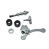 Dopro Jazz Drum Touch Drop Clutch Standard Fast Lock Clutch Quick Release Hi-Hat Clutch for Cymbal Stand Silver #4