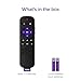Roku TV Remote Control (Official Manufacturer Product) - Simple Setup, & Pre-Set App Shortcuts - Replacement Remote Compatible with RokuTV Models ONLY (Not Roku Players)