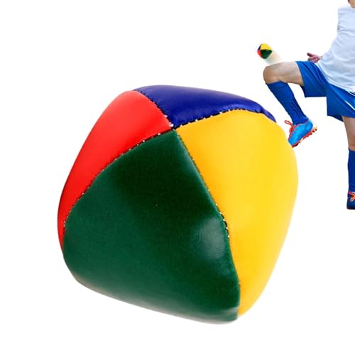 Juego de pelotas de malabares hechas a mano con para malabares, kit de malabares con de hecha a mano, para malabaristas, artistas de circo, en el exterior, en el parque, en