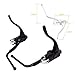 Aosekaa 2X Bicycle Double Brake Lever, Bike Brake Levers, 22.2mm Clamp Diameter, Bicycle Handlebar Brake Lever