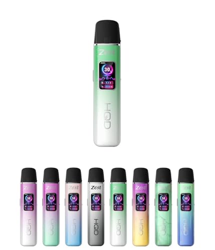 F|CU[ HQD ZEST Vaporizer 1000mAh 0.4 / 0.8? PODt POD^ Lbhp obe[ dq^oR C^oR dqVAPE VAPE i nCGhf Ki (Green White)