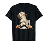 Photo Gallery divertente capypara mummia zucca halloween bambini uomo donna maglietta Photo Gallery divertente capypara mummia zucca halloween bambini uomo donna maglietta