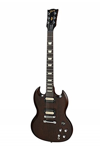 GIBSON SG TRIBUTE FUTURE CHOCOLATE VINTAGE GLOSS + GIGBAG : Amazon  