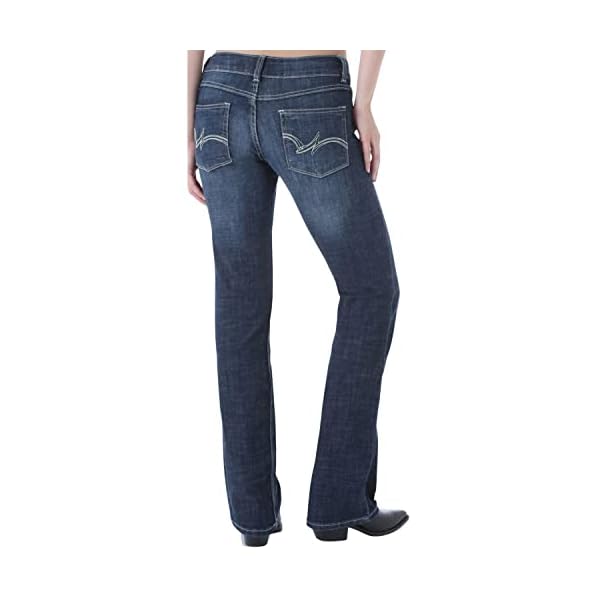 Wrangler-Womens-Western-Mid-Rise-Stretch-Boot-Cut-Jean