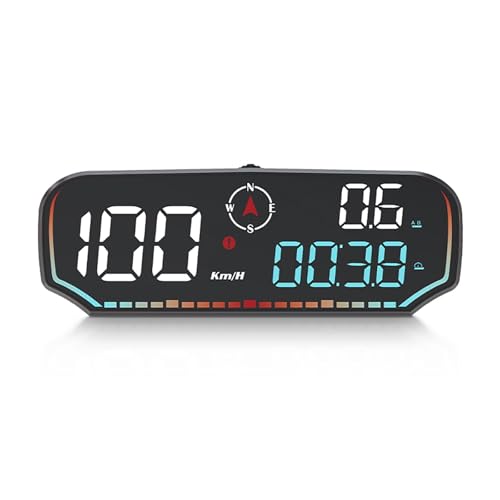 Velocímetro GPS digital universal con pantalla frontal HUD para coche 1