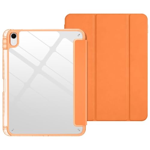 Étui iPad Air 11 M2 2024 orange pour éviter les rayures d'écran