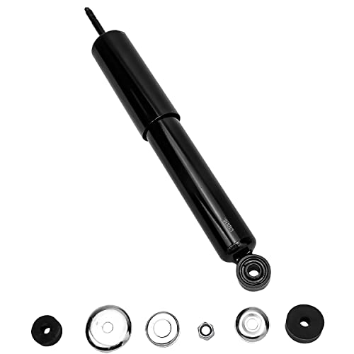 Image of Detroit Axle - 2 Front Shock Absorbers for 2004-2012 Chevy Colorado GMC Canyon Driver & Passenger Side Complete Shock Absorber Assembly 2005 2006 2007 2008 2009 2010 2011 Replacement
