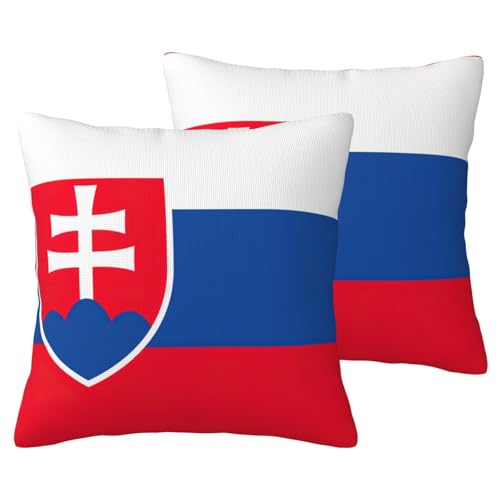 Housse de coussin Slovaquie décorative pour canapé de salon - 2