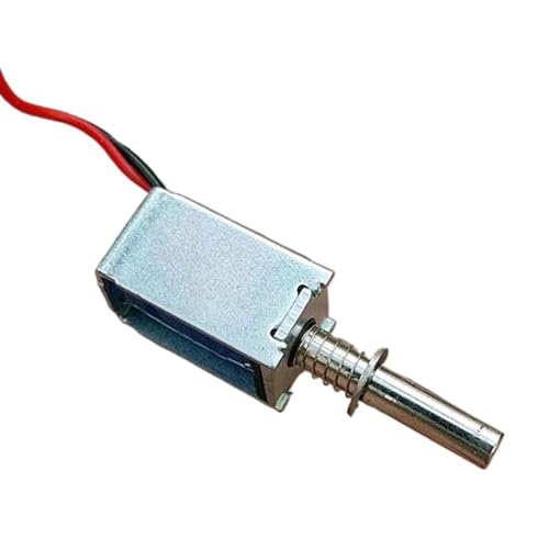 Serrure miniature solénoïde push pull DC 6V pour meuble et tiroir connecté - 4