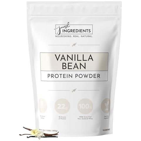 JUST INGREDIENTS Vanilla Protein Powder Cover