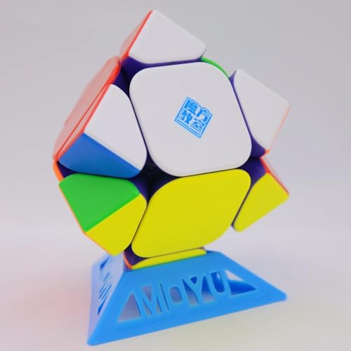 Image of HAWKISTER Kid Moyu Rs Magnetic Skewb 2022 Stickerless Magic Speed Cube Puzzle Toy (Magnetic Version)