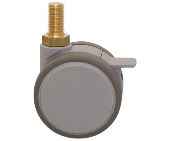東海キャスター 非磁性 双輪キャスター &phi;75 自在ストッパー付 ネジ式 MB75N12SL-22