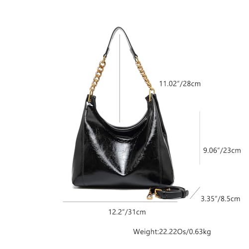 Shoulder Bag for Women - Small Shoulder Purses - Top Handle Structured Handbags - Adjustable Strap Vegan Leather2