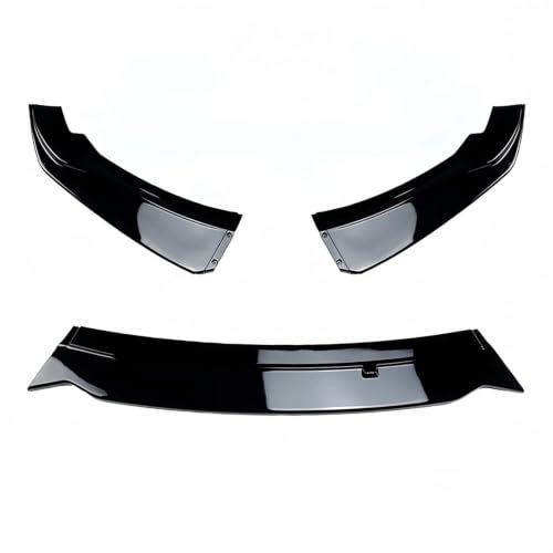 Becquet avant noir brillant pour BMW Série 2 F22 F23 M-Sport 2014-2021