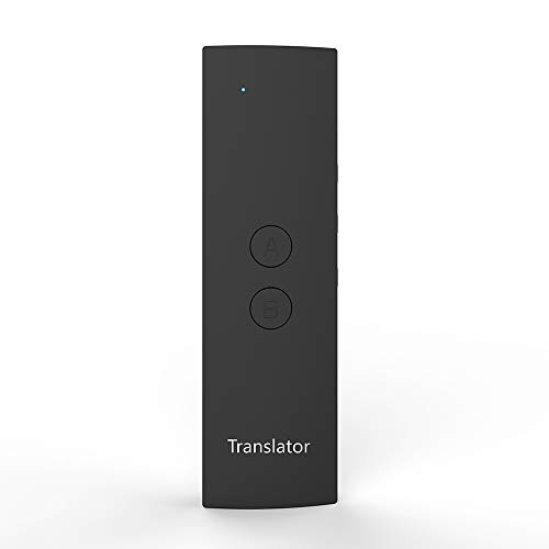 Docooler T6 Dispositif de traduction intelligent Interpréteur vocal portable Traduction bidirectionnelle en temps réel 38 langues Bluetooth 4.2 pour apprendre les voyages d'affaires