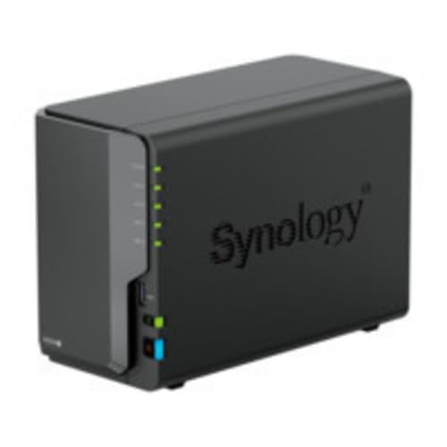 Synology DS224+ 2-Bay Diskstation NAS (Intel Celeron J4125 4-Core 2.0 GHz 2 GB DDR4 RAM 2 x port RJ-45 1 GbE LAN) pakiet 4 TB z 2 dyskami twardymi 2 TB najlepsza cena
