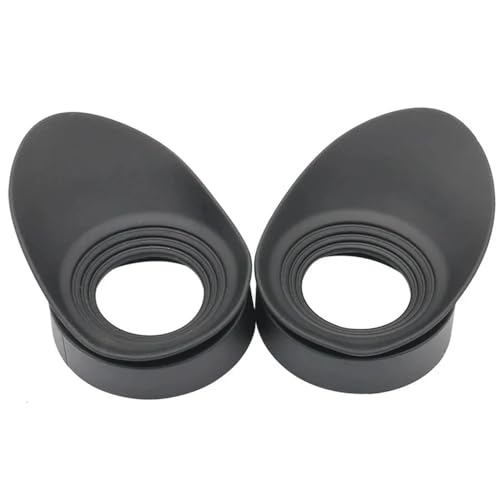 Microscope 2 PCS 40mm Rubber Eyepiece Eye Shield Cups Binoculars Eye Guards Caps for Microscope Eyepiece Telescopes Eyecups