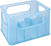 dBb-Remond 177246 Flaschenhalter für 6 große oder kleine Fläschchen, Blau transparent