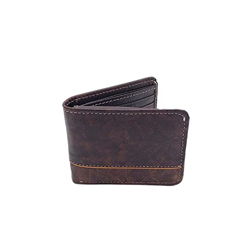 ALEJANDRO CORTES Men's Leather Wallet (CAFE)
