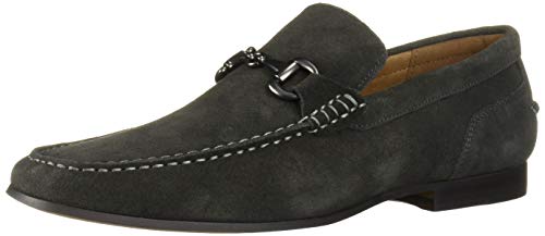 Kenneth Cole REACTION Men's Crespo Loafer B Shoe, Dark Grey, 9.5 M US