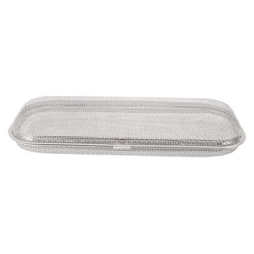 Fockety Cesta de Reemplazo de Cubiertos de Lavavajillas, Cesta de Cubiertas de Acero de Acero Inoxidable Canasta de Cubiertas de Utensilios para Lavavajillas Universales, Reemplazo de (S)