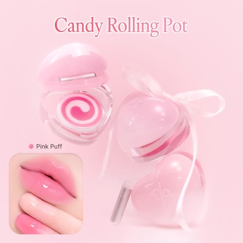 Image of dasique Candy Rolling Pot Lip Balm, #02 Pink Puff