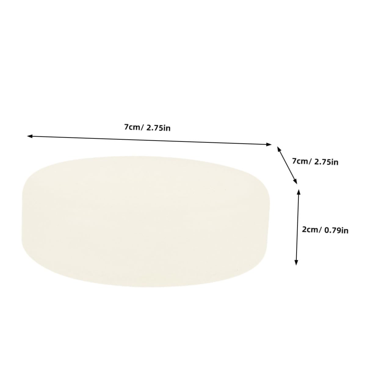 POPETPOP Ice Hockey Practice Supplies 5pcs Sports Hockey Puck Multi-use Training Puck for