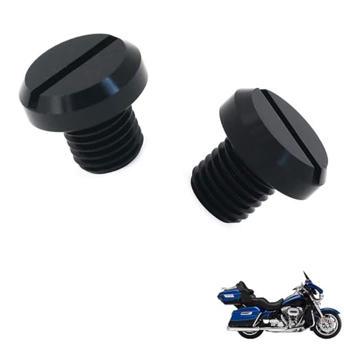 generisch 2PCS motorrad spiegel stopfen kompatibel mit Harley Cvo Limited,Motorcycle rearview mirror blind plug tuning zubehör