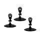 REV AquaSpot, Gartenspot-Set (3 Stück), 3W, 120lm, 3000K, Kabel 5m, IP68, schwarz