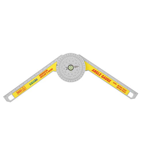 Medidor de ángulos 360 grados TANIQIACA plástico resistente miniatura 7