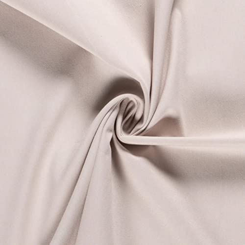 Tissu sergé denim beige 10 mètres pour réparer et créer ses vêtements