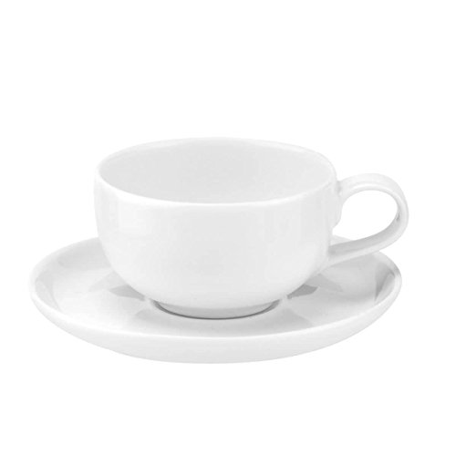 Image of Portmeirion Choices White - 3.6fl oz Teacup And Saucer