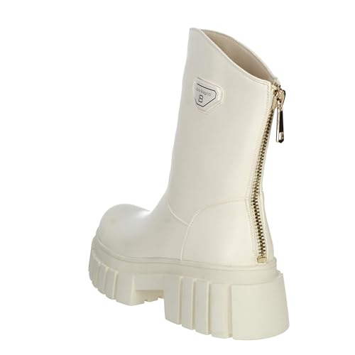 Bottines basses LAURA BIAGIOTTI femme 8289 en blanc confort et entretien facile