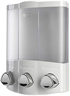 Croydex PA660722 Euro Soap Dispenser Trio White