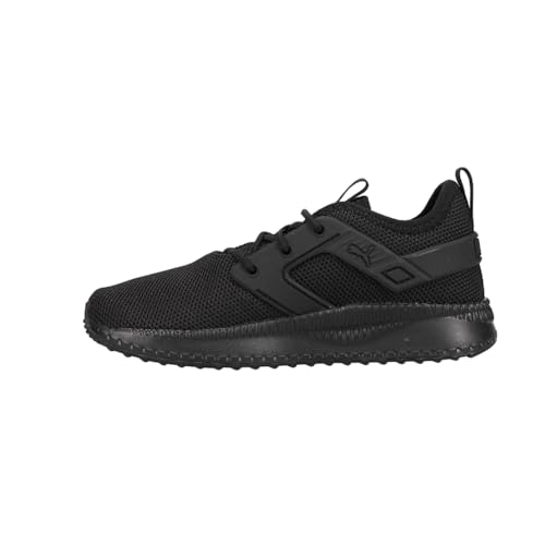 PUMA Puma Pacer Next Exel Slip On Sneaker, Black White, 3 US Unisex Little Kid