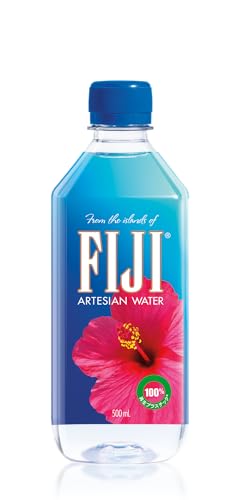 FIJI Natural Artesian Water, 16.9 Fl Ounce Bottle (Pack of 6)