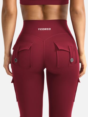 Image of YEOREO CoreFlex Women Workout Flare Leggings