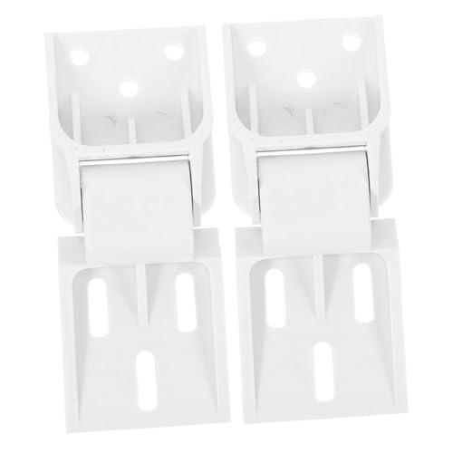 LALAFINA 2 piezas para Puerta de Congelador de Clip Plegable sin Tornillos Accesorio para Frigorífico Comercial Fácil Instalación y Portátil