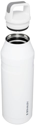 Image of Stanley IceFlow Cap and Carry Water Bottle | Wide Mouth Twist Lid | Lightweight & Leakproof for Travel & Sports | Insulated Stainless Steel | BPA-Free
