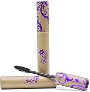 The Best 100% Natural Vegan Black Mascara Island Eyes (BLACK) - Paraben Free, Gluten Free, Cruelty Free, Fragrance Free, Vegan - Lengthens, Strengthens & Conditions - Perfect Lashes Every Time.