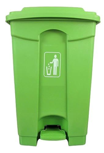 Image of Biomedical Waste Bins Plastic Pedal Dustbin for Hospitals Clinics and Labs 16L Green (16Ltr, Green) With 5 Pcs Bio hazard bags Free
