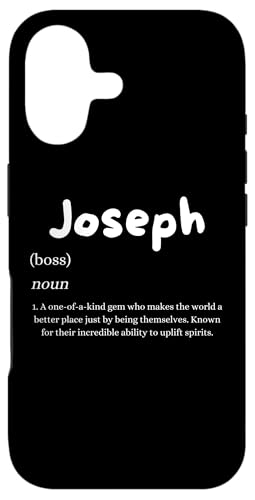 Joseph Definition Personalized Name Custom Costume For Joes �X�}�z�P�[�X iPhone 17 �p