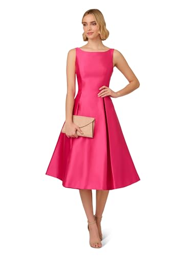 Image of Adrianna Papell Sleeveless Tea Length Dress