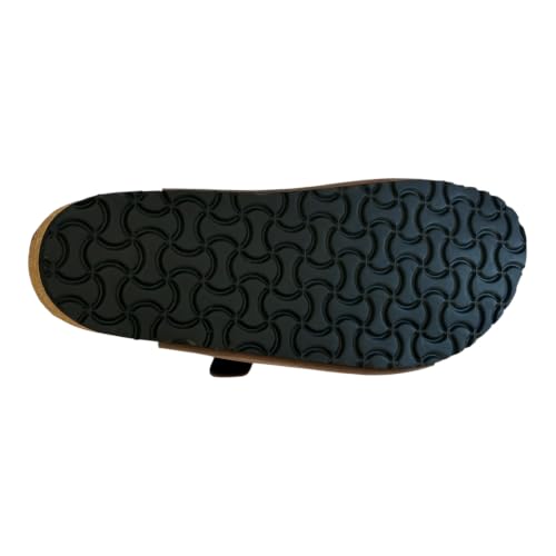 Image of Heritage - Premium Leather Two-Strap Comfort Sandal | Genuine Leather | Brown | UK 4-9 (EU 37-43)
