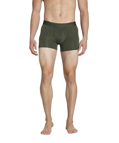 Image of Puma Supima Men's Trunks - Dark Olive