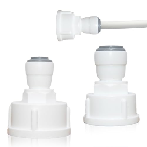2 Stück Ymtwsry RO-Wasser Schnellkupplung Fitting