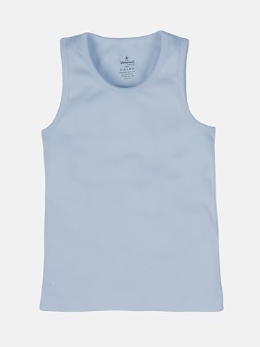 Image of KiddoPanti Boys 100% Cotton Rib Vest Pack of 3
